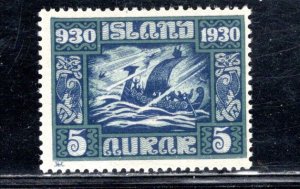 ICELAND SC# 153 FVF/MOG