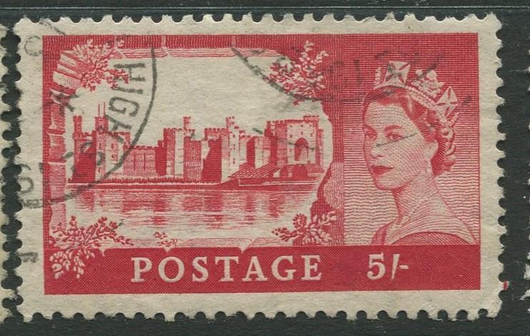 STAMP STATION PERTH Great Britain #310 QEII Castle Definitive Used CV$4.25.