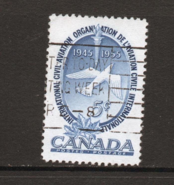 Scott #  354   used  sheet   single
