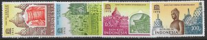 Indonesia 947-50  1975  set 4  FVF Mint nh