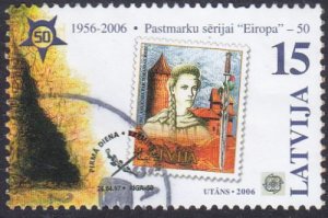 Latvia 2006 SG655 Used