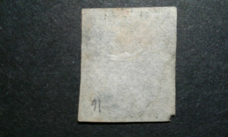 Trinidad #16 used missing corner e206 10079