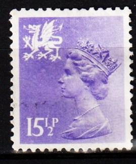 Wales - #WMMH27 Machin Queen Elizabeth II - Used