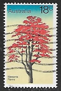 Australia # 677 - Illawarra Flame Tree - Used....(KlBl21)