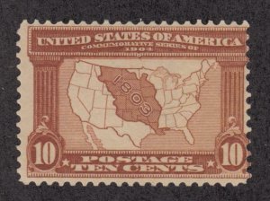 US Stamp Scott # 327 Mint NH Fine