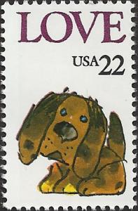 # 2202 MINT NEVER HINGED LOVE PUPPY