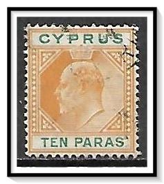 Cyprus #49 King Edward VII Used
