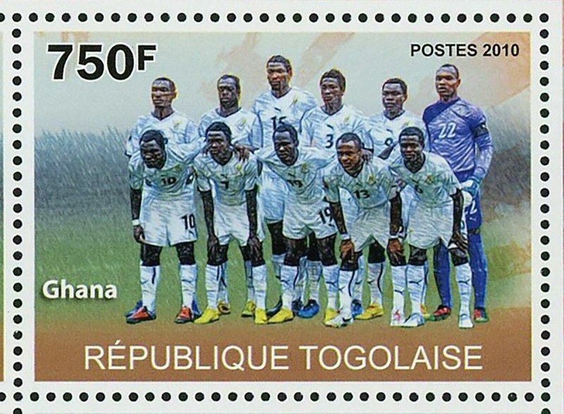 Africa Football Cup of Nations Stamp Nigeria Ghana Algeria Egypt S/S MNH #3683