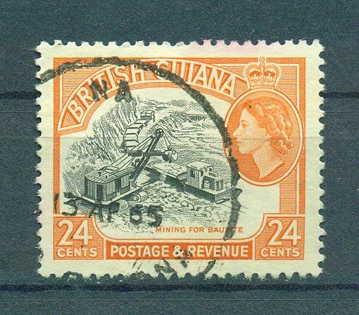 British Guiana sc# 261 used cat value $.25