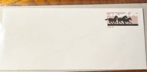 US# u662 #10 Envelope Running Horses 41c 2007 Mint NH