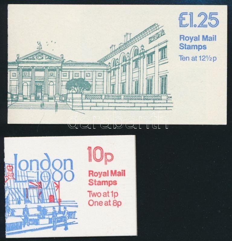 Great Britain stamp 1979-1982 2 diff stampbooklets MNH 1979-1982 WS236010