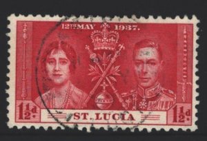 St Lucia Sc#108 Used
