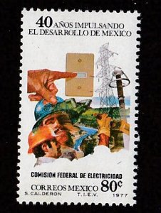 Mexico # C428, Electrification, Mint NH