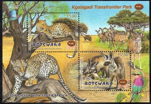 Botswana - 2001 Kgalagadi Park MS MNH**SG MS948