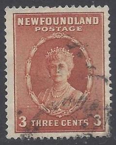 Newfoundland 1932 #187 Used