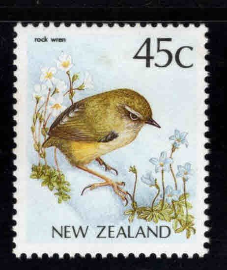 New Zealand Scott 924 MNH** Rock Wren Bird stamp
