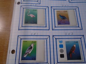 Algeria  #  849-52  MNH  Birds