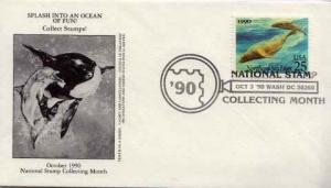 United States, Event, Stamp Collecting, Marine Life, Fancy Cancels, District ...