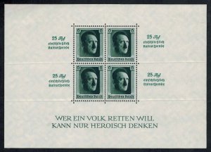 Germany Scott B104 Unused hinged.