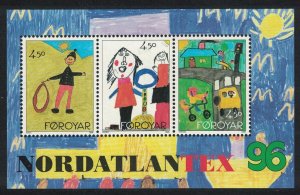 Faroe Is. #Children's Drawings MS 1996 MNH SG#MS314