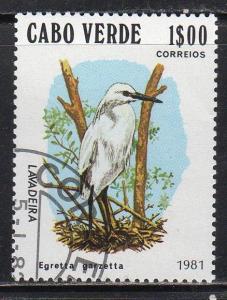 Cape Verde 436 - Cto-nh - Egret