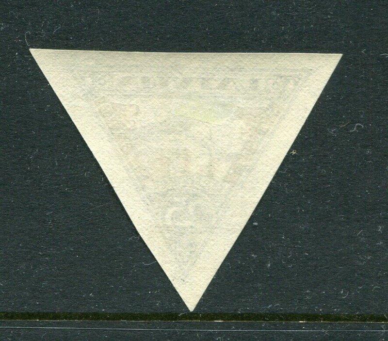 x32 - LATVIA 1931 Semi-Postal # CB5a VF MLH. Triangle. Airplane