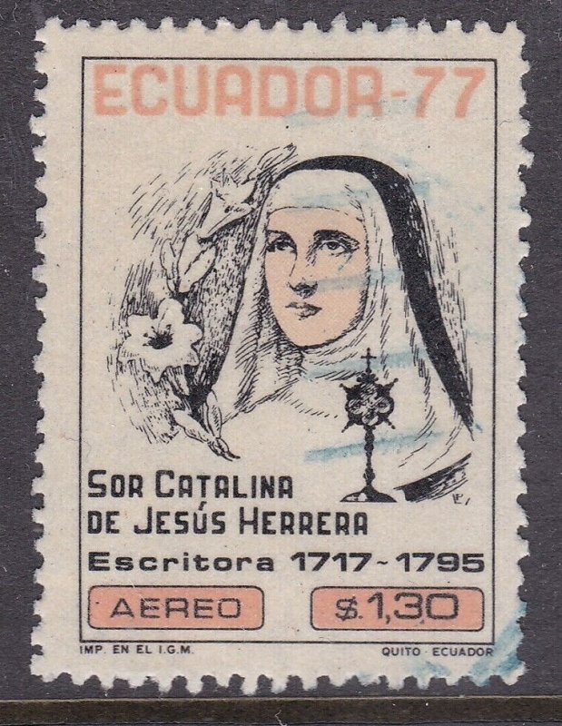 Ecuador 1977 CATALINA Of Jesus Herrera  SG 1665 Fine Used VGC
