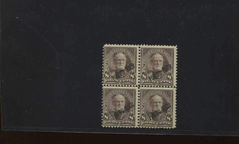 Puerto Rico Scott 213 Sherman Overprint Mint Block of 4 Stamps NH (PR 213-2)