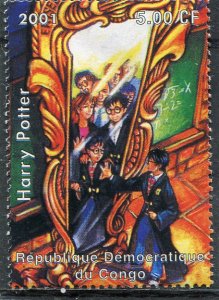 Congo 2001 HARRY POTTER 1 value Perforated Mint (NH)
