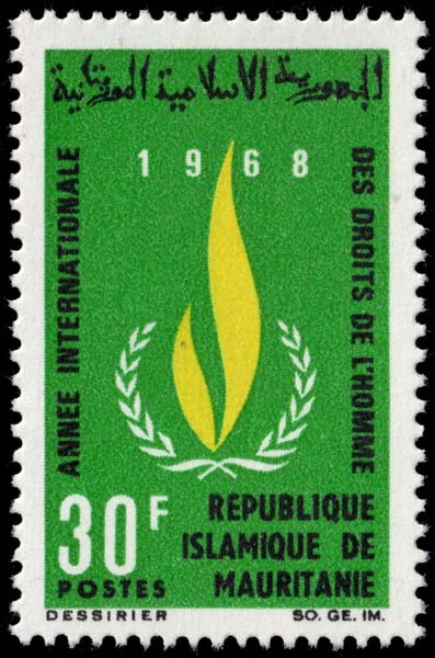 Mauritania - Scott 244 - Mint-Never-Hinged