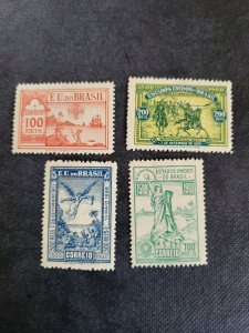 Stamps Brazil Scott 162-5 hinged