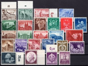 German Empire: Lot MNH Issues Third Reich