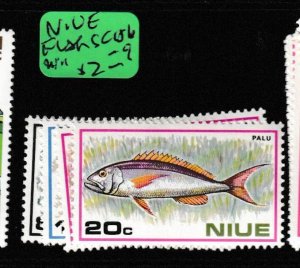 Niue Fish SC 156-9 MNH (3ged)