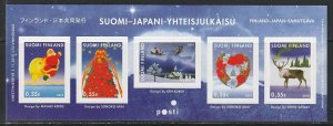 2010 Finland - Sc 1365 - MNH VF - 1 Souvenir Sheet - Christmas