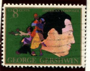 1484 US 8c George Gershwin, used
