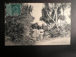 1900s French Mayotte Postcard Cover Ampanalana Ancient Route RPPC