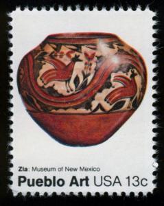 #1706-1709 13c Pueblo Art, Singles, Mint **ANY 5=FREE SHIPPING**