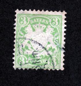 Bavaria Early Issue Used f!