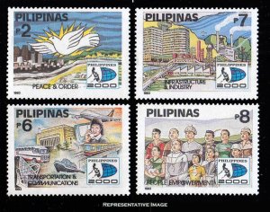 Philippines Scott 2279-2282 Mint never hinged.