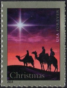 SC#4945 (49¢) Christmas Magi Booklet Single (2014) SA