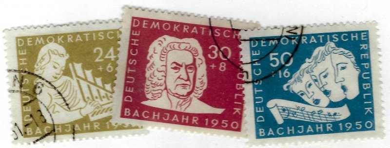 German DDR B18-B20 Used F-VF  SCV$33.00...Such a Deal!