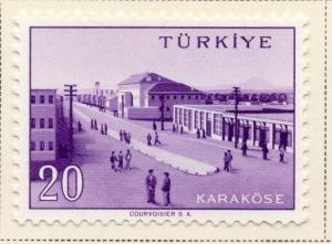 Turkey 1959 Early Issue Fine Mint Hinged 20K. 091506