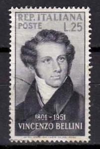 1952 - ITALY - Vincenzo Bellini - SC# 597 - Used