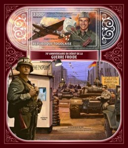 Togo - 2017 Cold War Anniversary - Stamp Souvenir Sheet - TG17410b