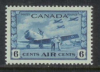 KGV 6c Blue Air Mail #C7 VFNH