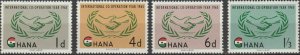 Ghana, #200-203 Unused  From 1965