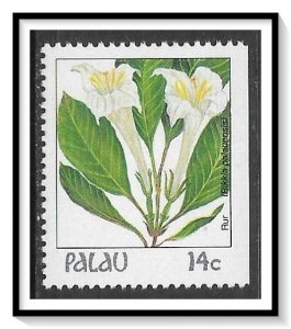 Palau #130 Indigenous Flowers MNH