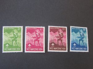 Vietnam 1959 Sc 124-7 set MH