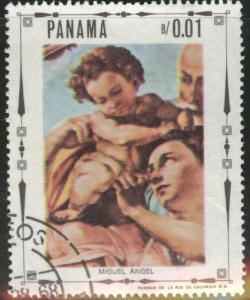 Panama  Scott 482 Used ART stamp