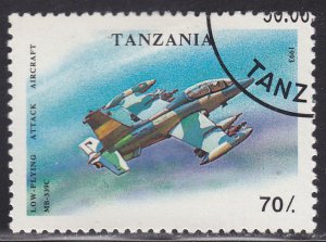 Tanzania 1163 Aircraft 1993